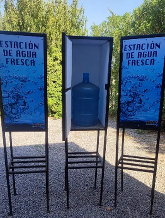 Estaciones de agua fresca de Comercial VLESS